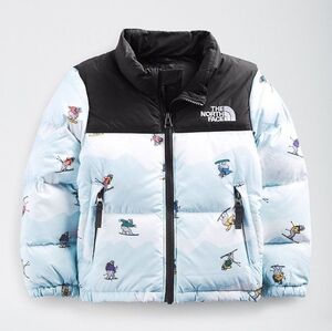 The North Face Toddler 4T Down Jacket Skiing Yeti Pattern